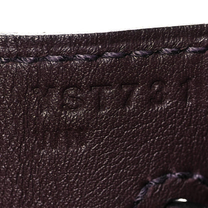 Hermes Swift Birkin Shadow 25 Rouge Sellier 25 of 27