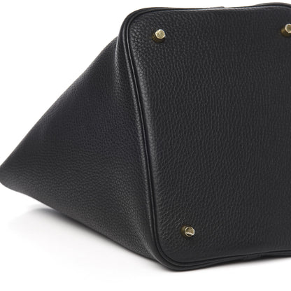 Hermes Taurillon Clemence Picotin Lock 18 PM Black 8 of 11