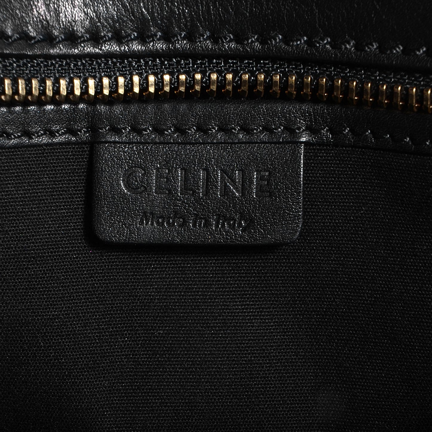 Smooth Calfskin Nano Luggage Black