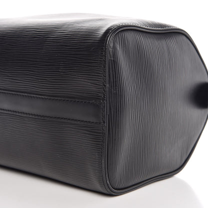 Louis Vuitton Epi Speedy 25 Black 10 of 10