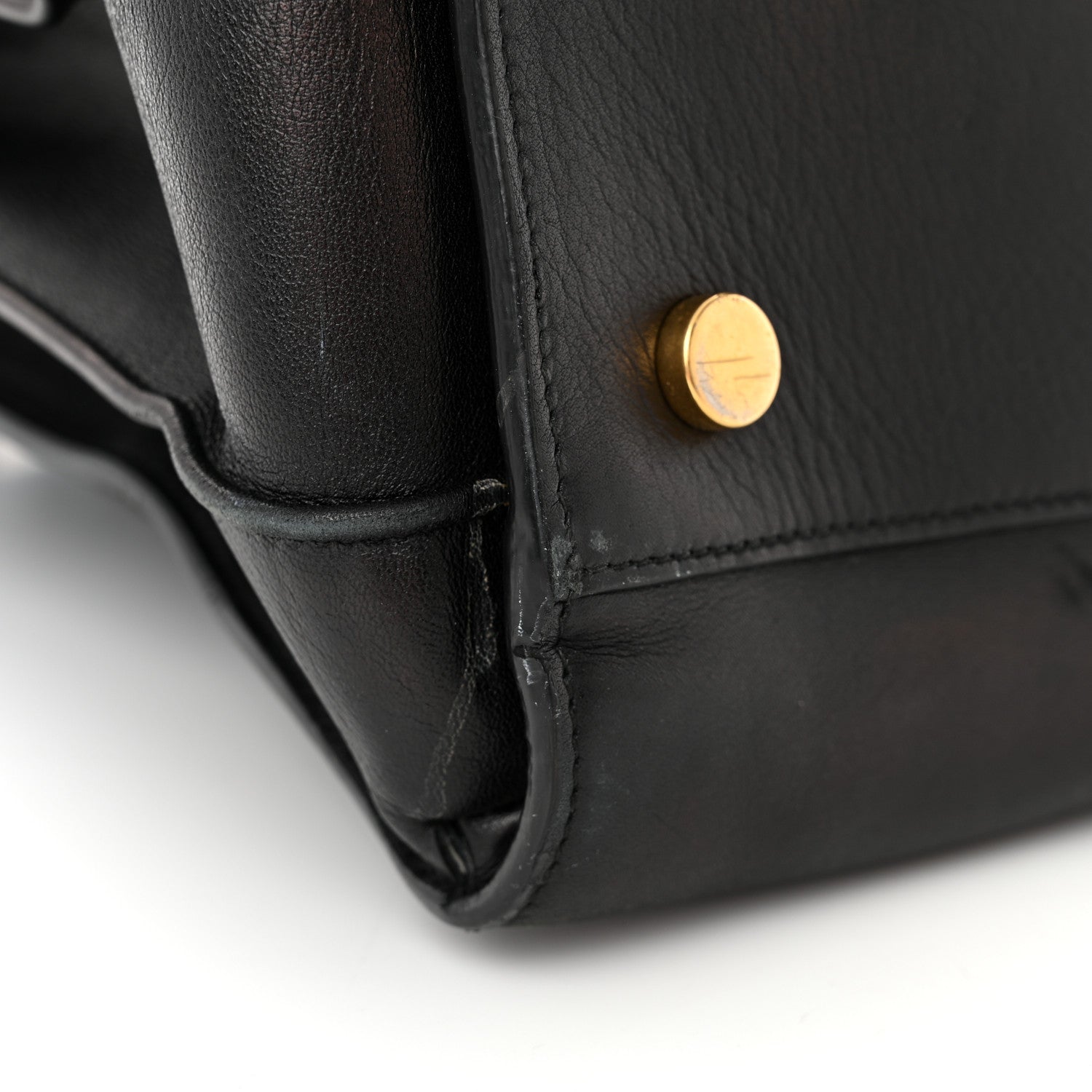 Saint Laurent Calfskin Large Sac de Jour Carryall Black 13 of 16