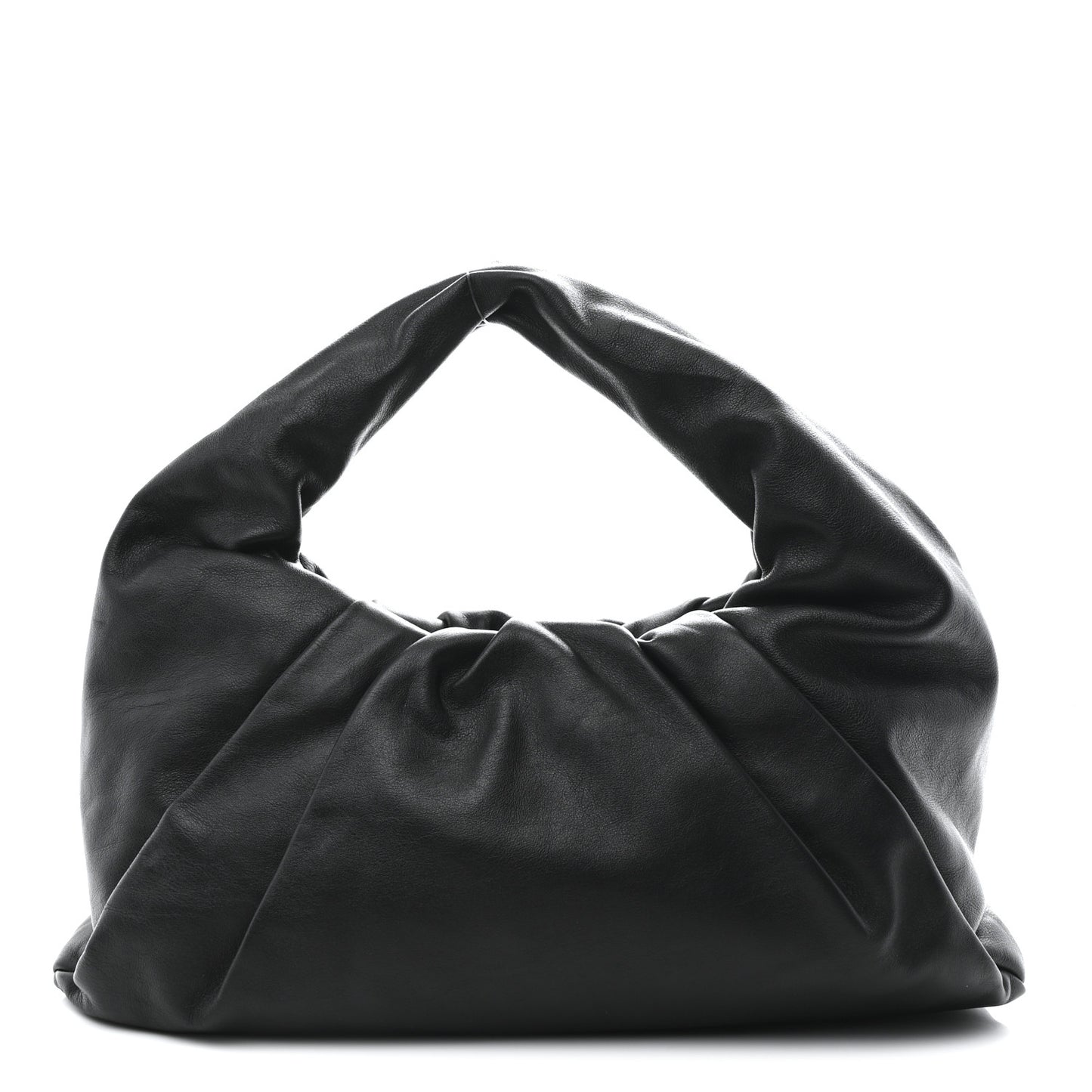 Smooth Butter Calfskin Small The Shoulder Pouch Black