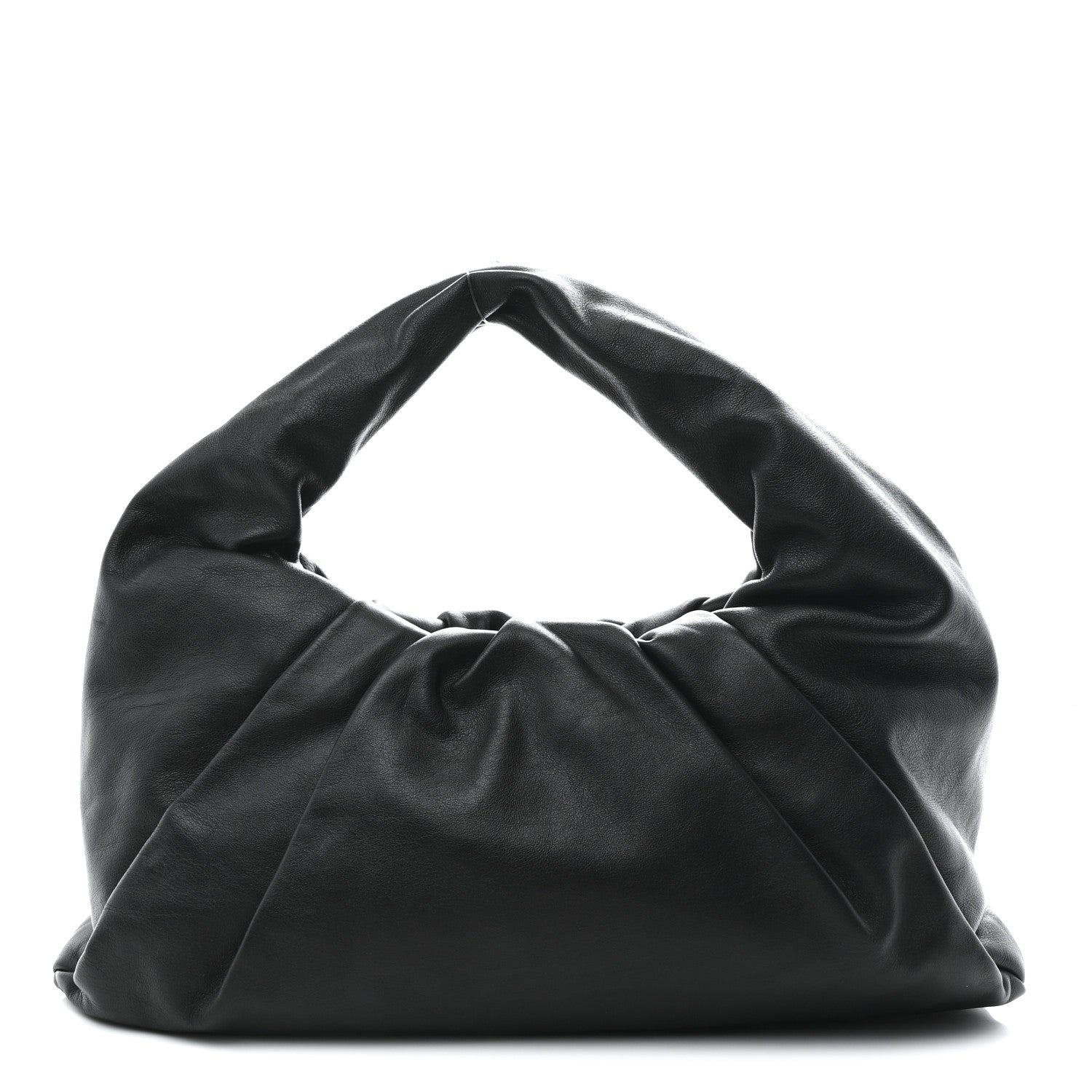 Bottega Veneta Smooth Butter Calfskin Small The Shoulder Pouch Black 1 of 10