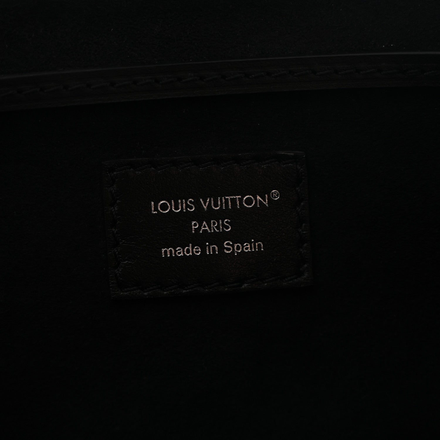 Louis Vuitton Lambskin Monogram Montsouris Vibe PM Black 6 of 9