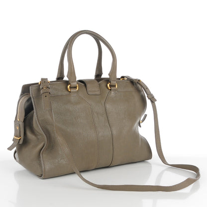 Saint Laurent Sheepskin Mini Cabas ChYc Grey 4 of 10