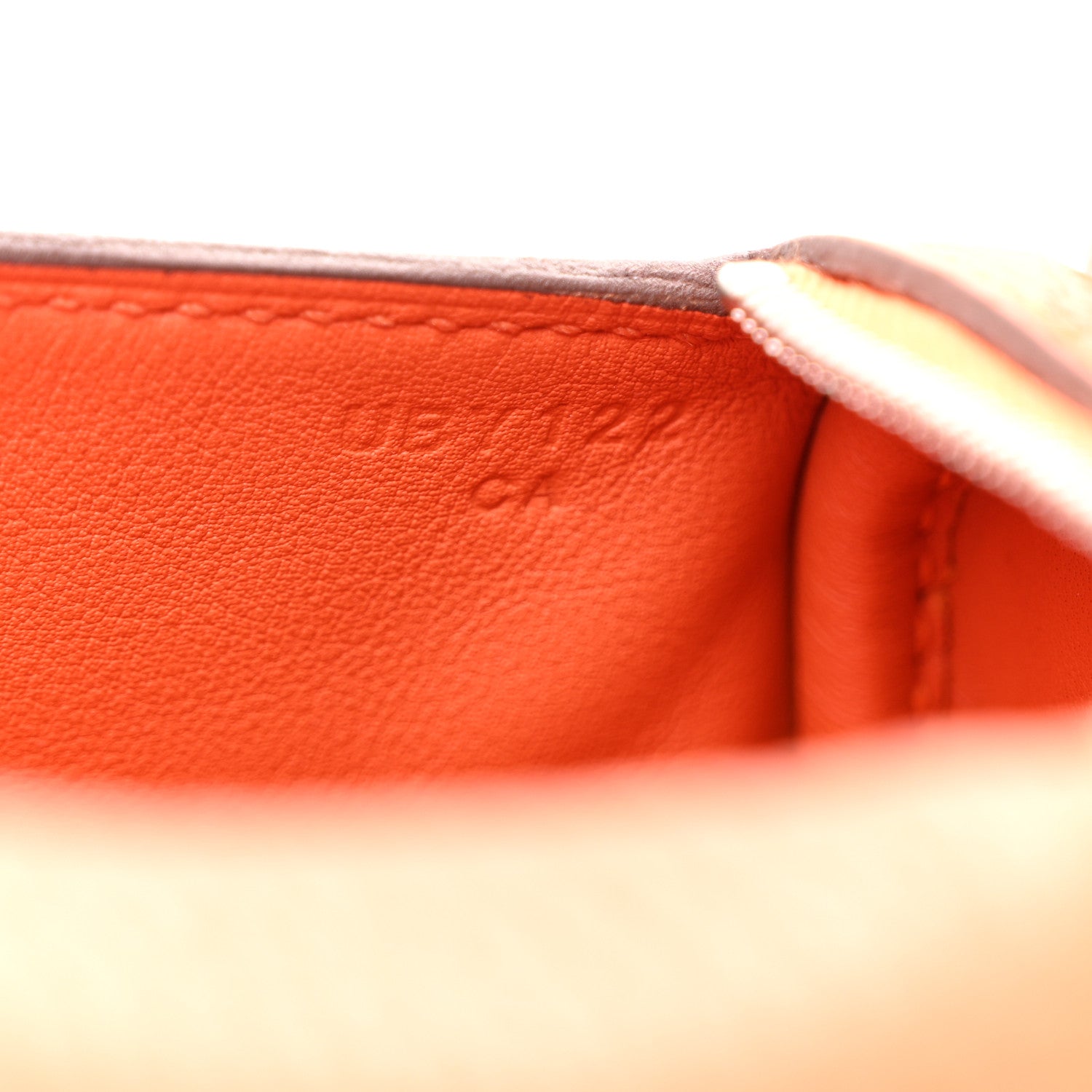 Hermes Taurillon Clemence Mini Lindy 20 Feu 7 of 10
