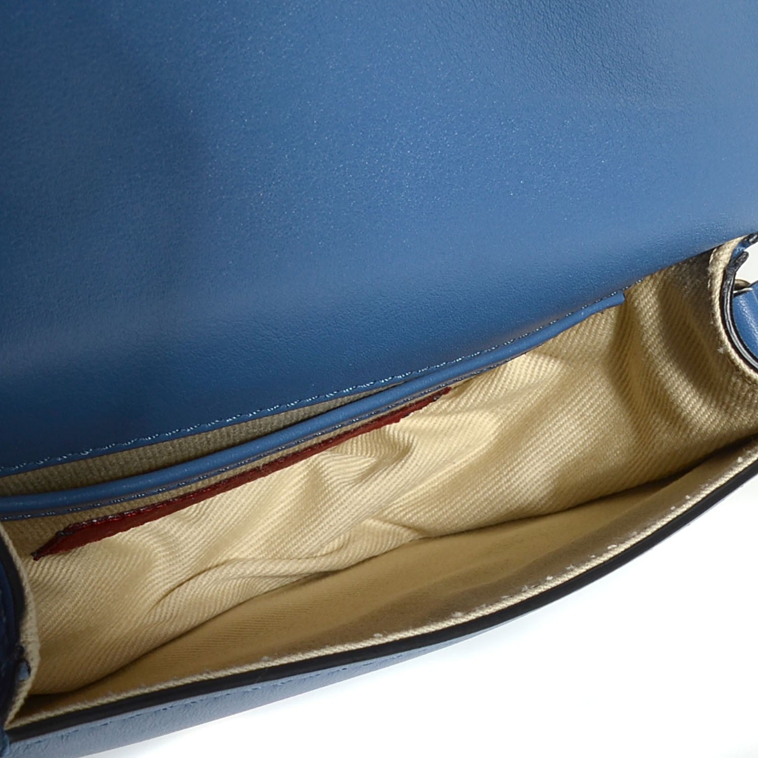 Valentino Garavani Vitello Rockstud Halfmoon Saddle Bag Light Sapphire 5 of 8