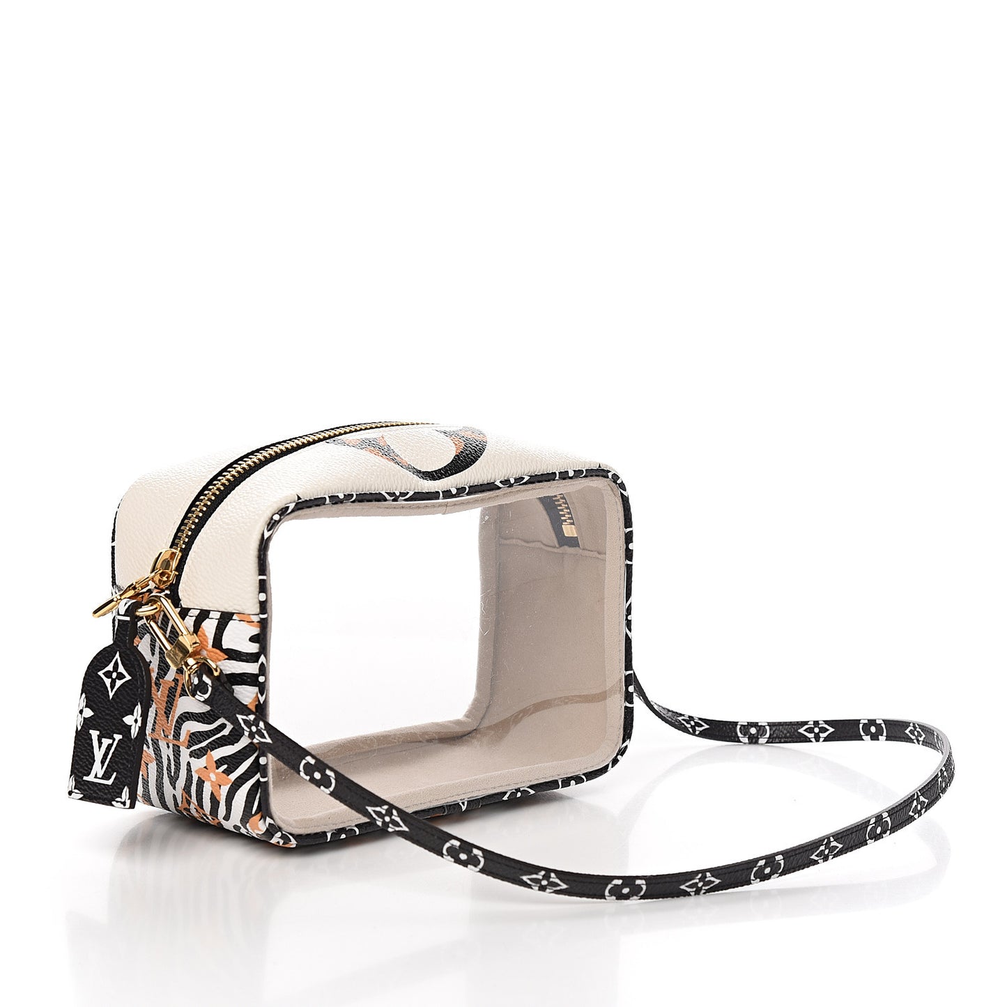 Monogram Giant Jungle Beach Pouch Ivory