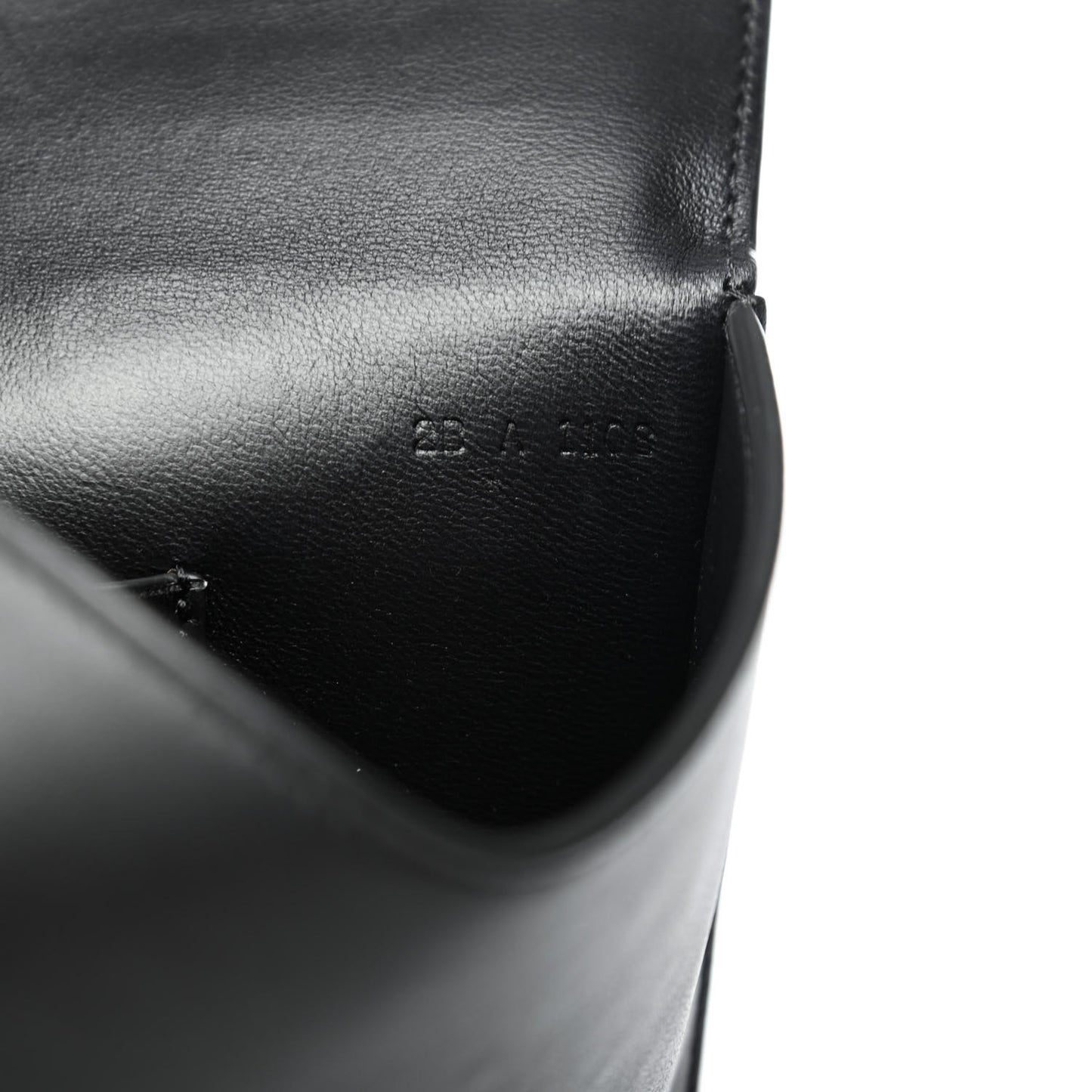 Calfskin 4G Flap Pouch Black