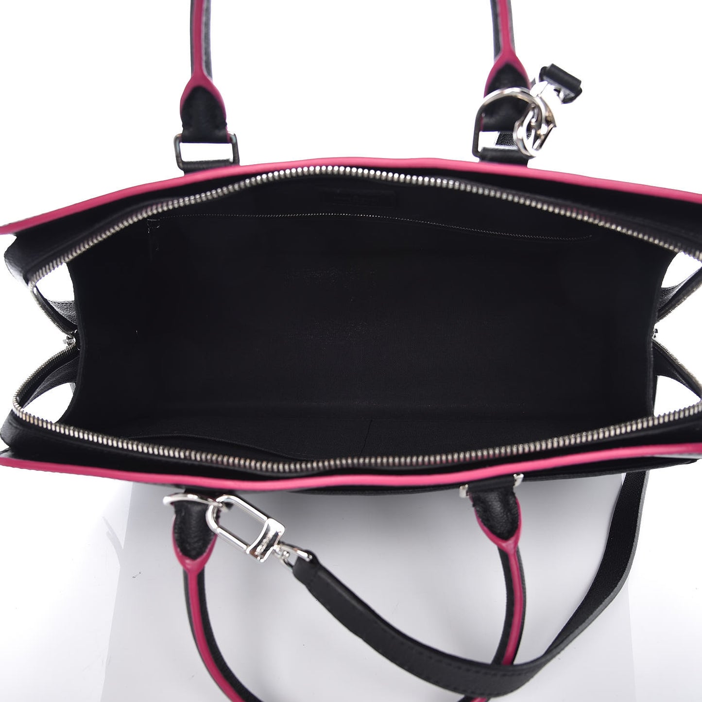 Epi Vaneau GM Black Hot Pink