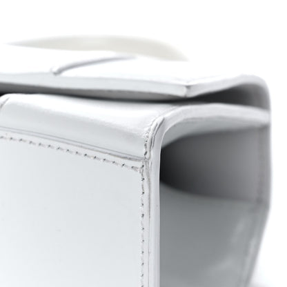 Balenciaga Shiny Box Calfskin Small Hourglass Top Handle Bag White 10 of 20