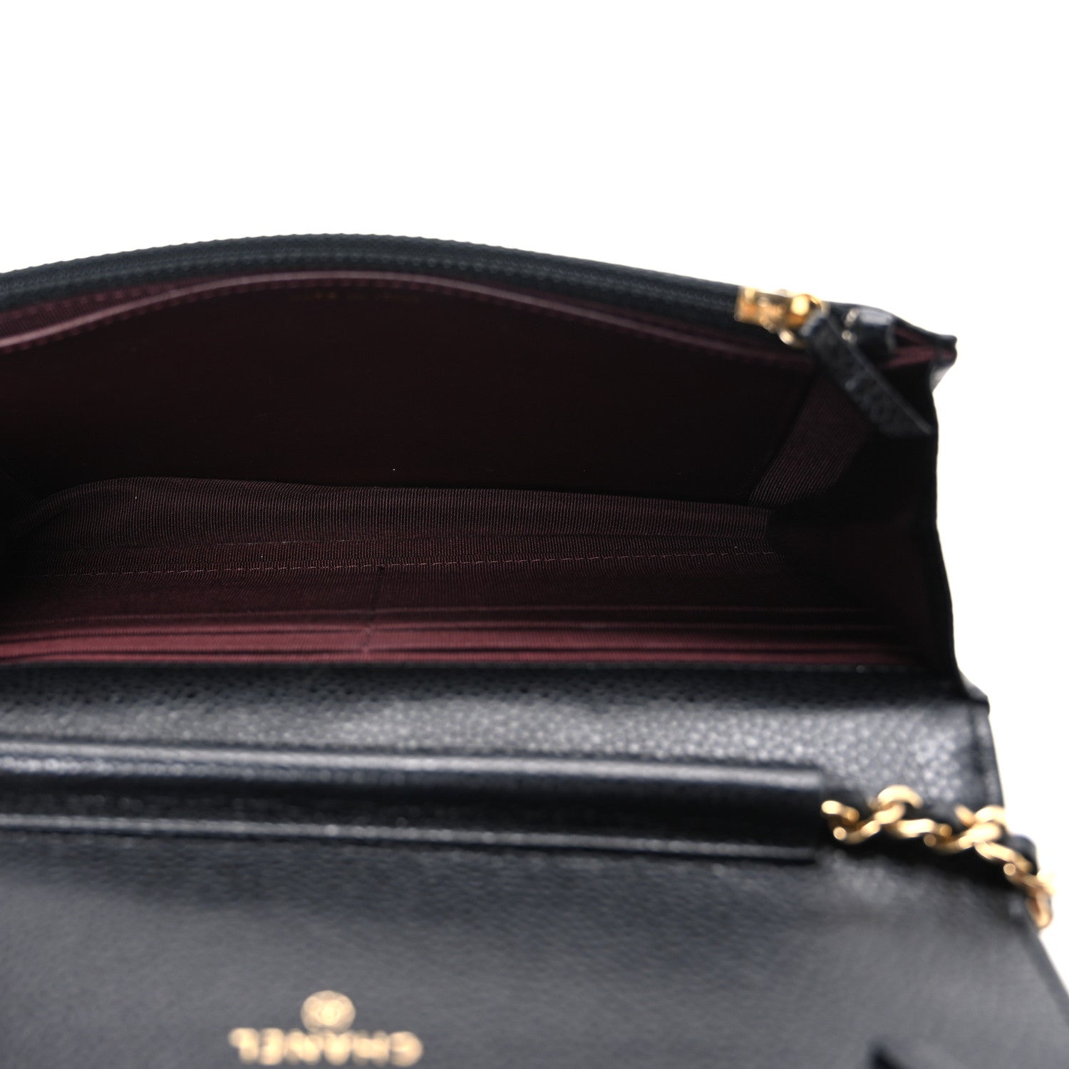 Chanel Caviar Quilted Wallet on Chain WOC Black 5 of 11