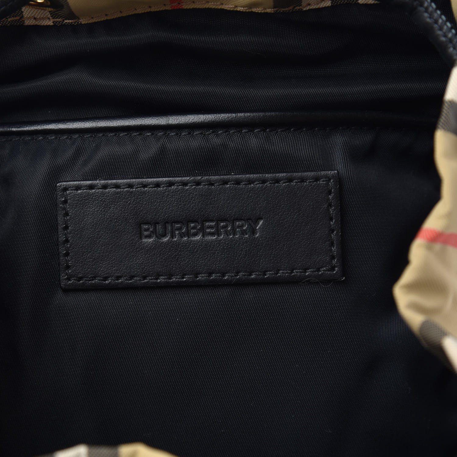 Burberry Vintage Check Small Rucksack Backpack Archive Beige 5 of 10