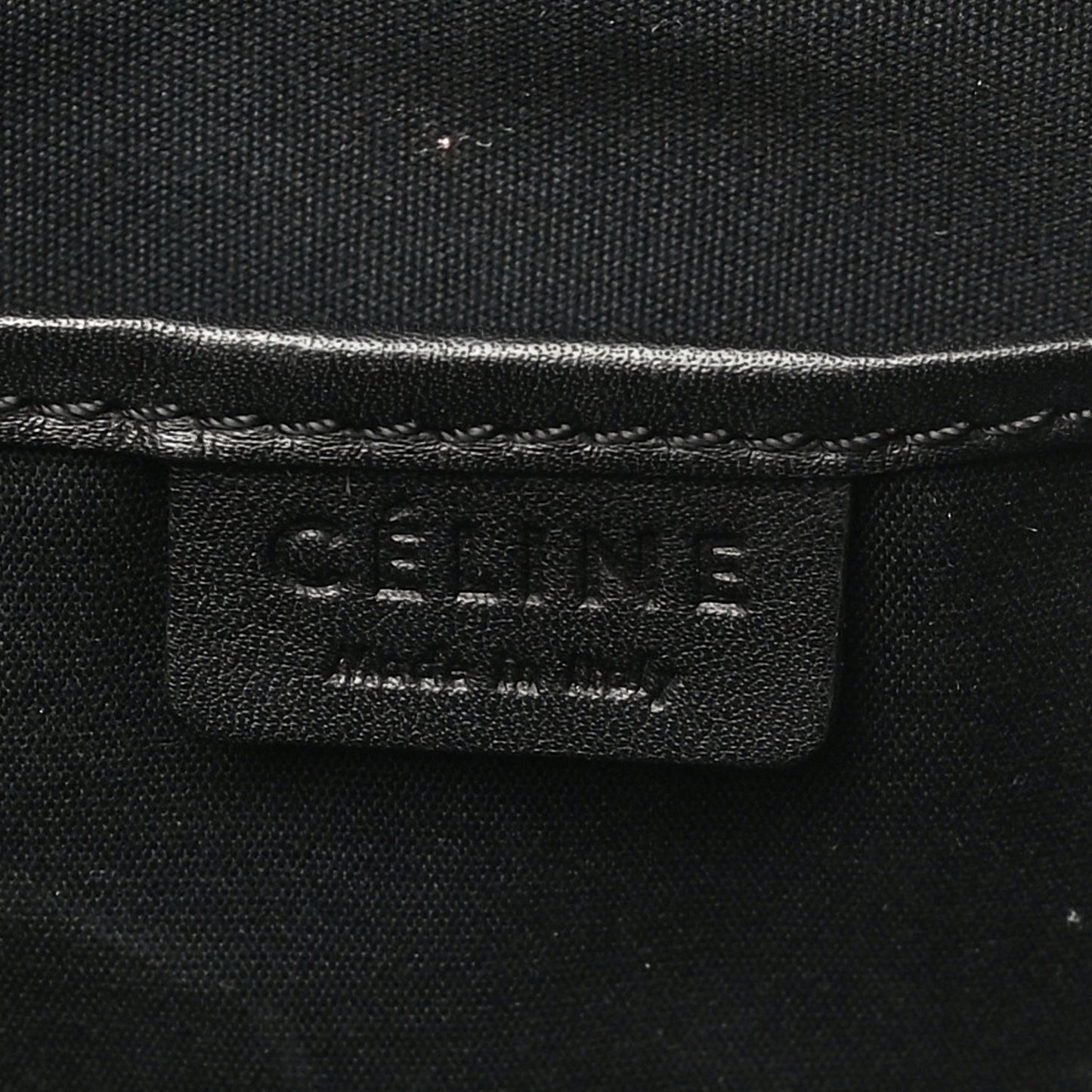 Smooth Calfskin Nano Luggage Black