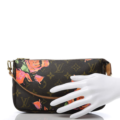 Louis Vuitton Monogram Roses Pochette Accessories 3 of 12