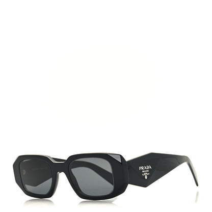 Prada Acetate Symbole Sunglasses SPR 17W Black 1 of 7