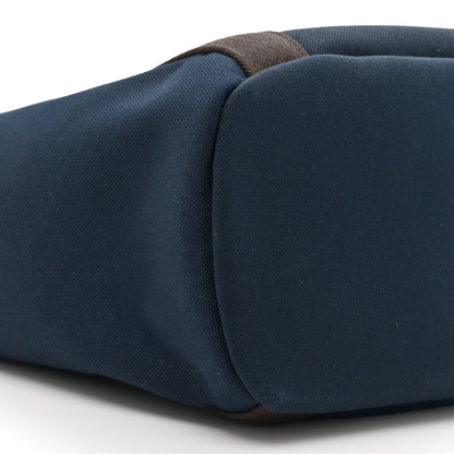 Hermes Toile Sac De Pansage Groom Bleu Navy Feu 10 of 10