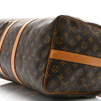 Louis Vuitton Monogram Keepall Bandouliere 50 9 of 9