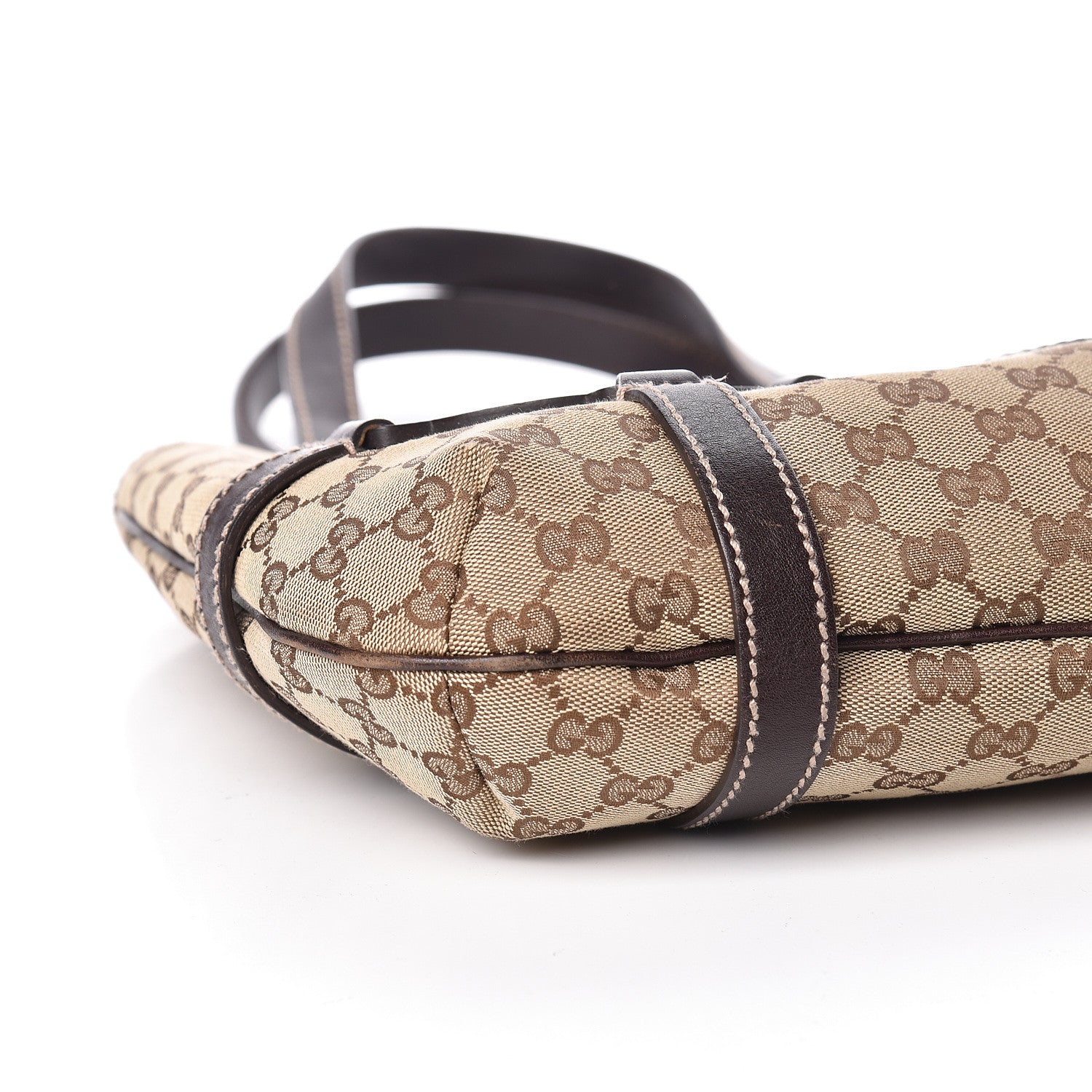 Gucci Monogram Medium GG Royal Shoulder Bag Dark Brown 8 of 10