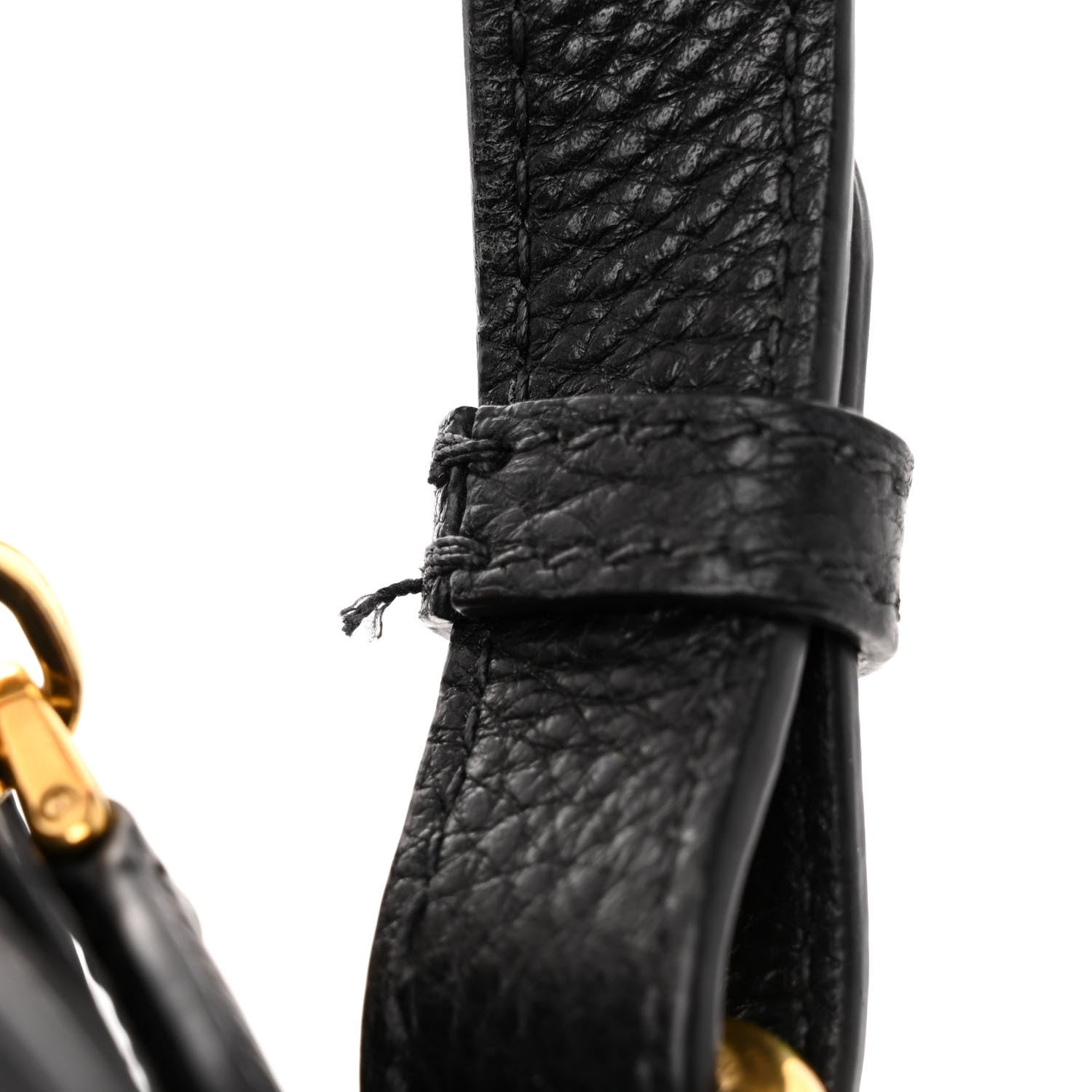 Prada Vitello Daino Medium Double Zip Shoulder Bag Black 12 of 12