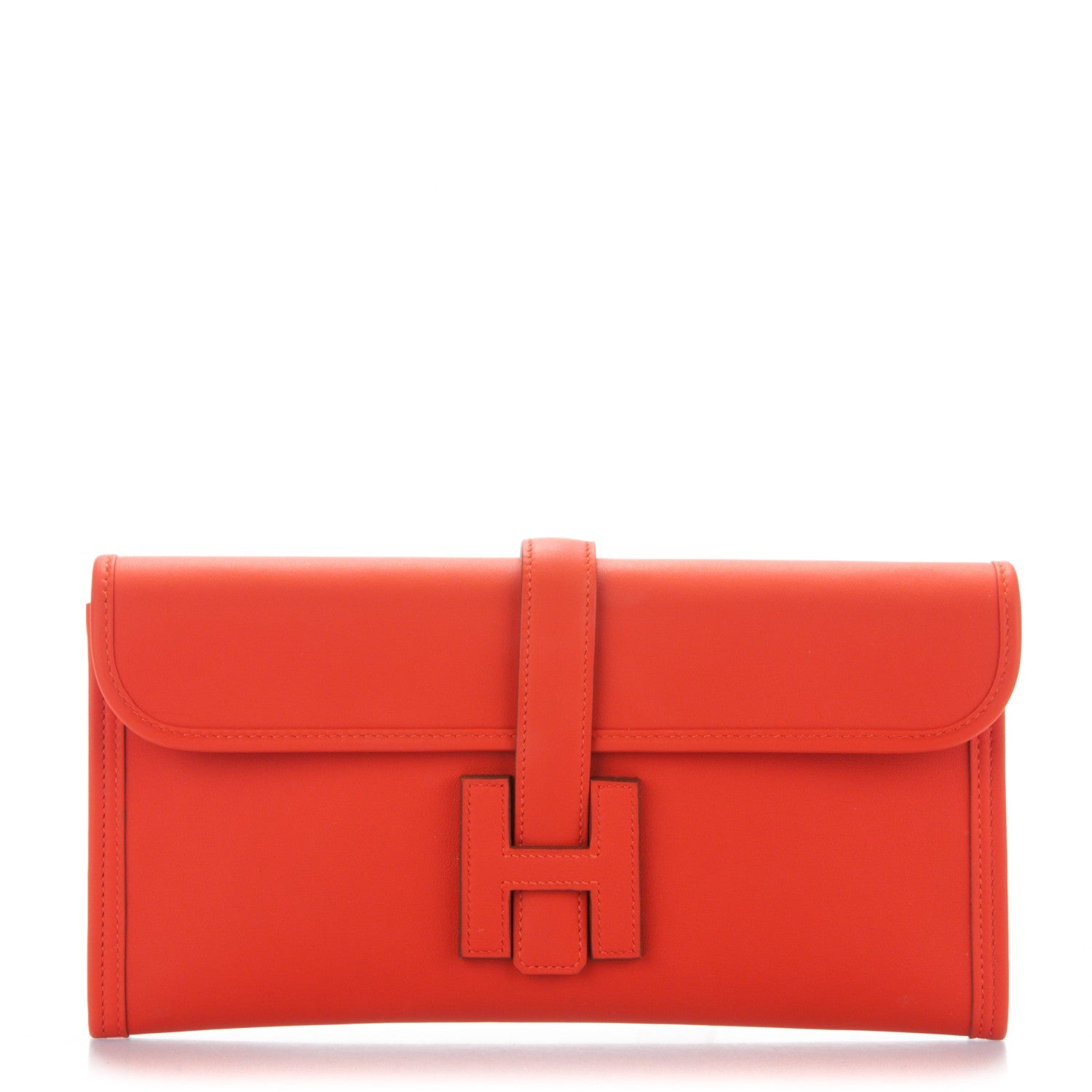 Hermes Swift Jige Elan 29 Clutch Capucine 1 of 7