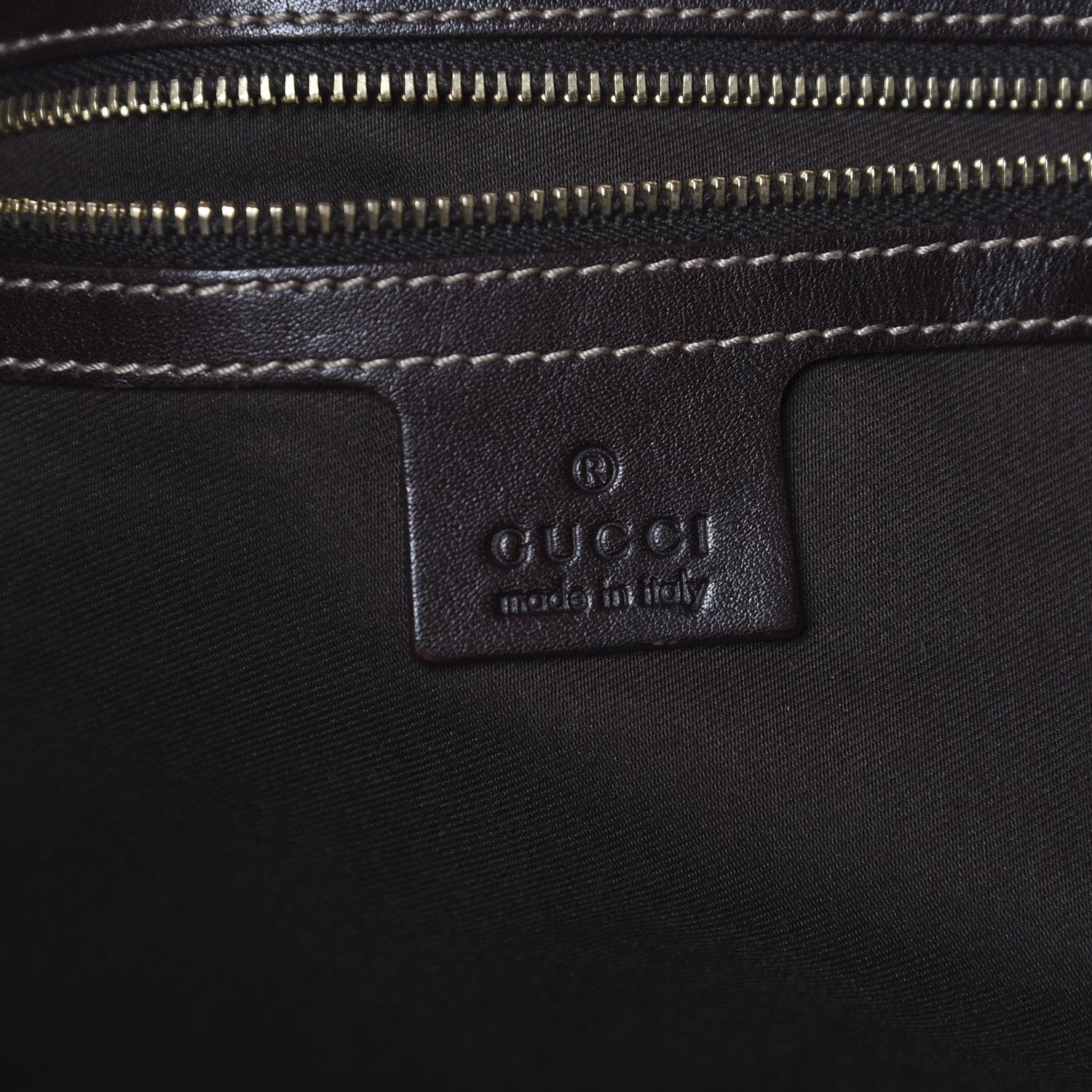 Gucci Monogram Large Positano Tote Brown 5 of 13