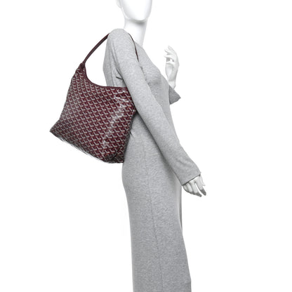 Goyard Goyardine Boheme Hobo Burgundy 2 of 11