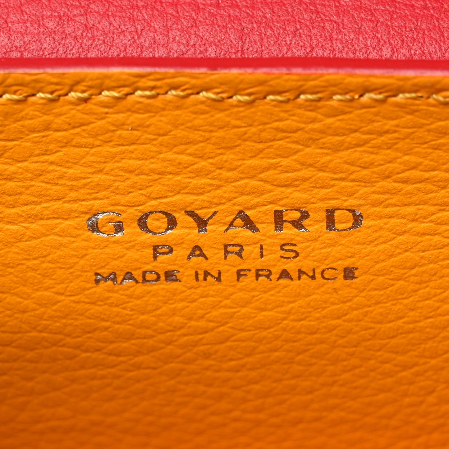 Goyardine Saigon Mini Red