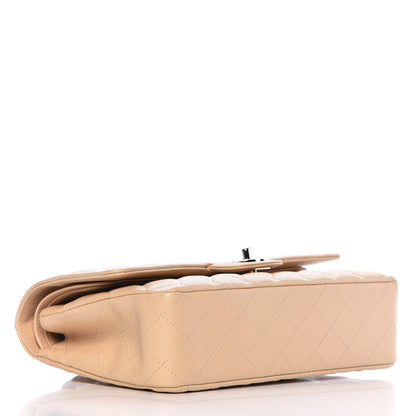 Chanel Caviar Quilted Medium Double Flap Beige Clair 5 of 10