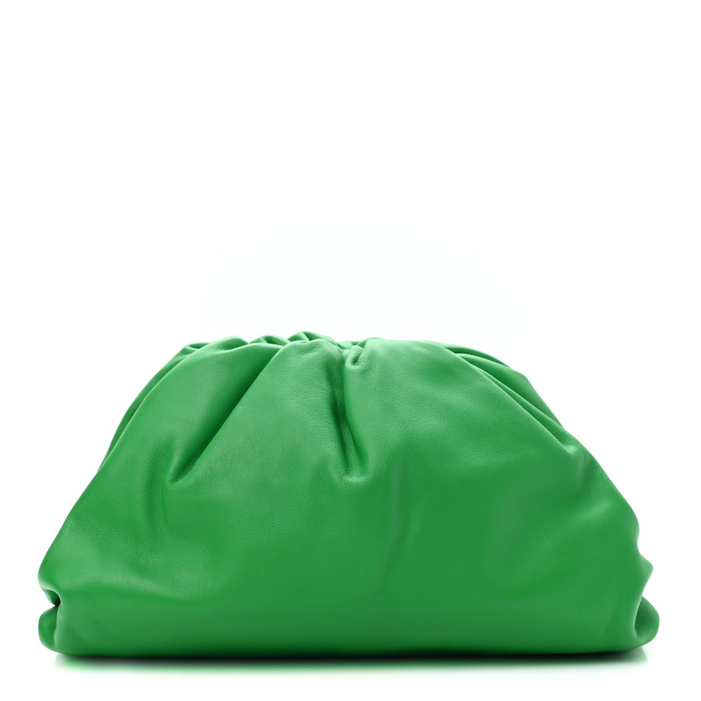 Smooth Butter Calf The Pouch Oversized Clutch Parakeet