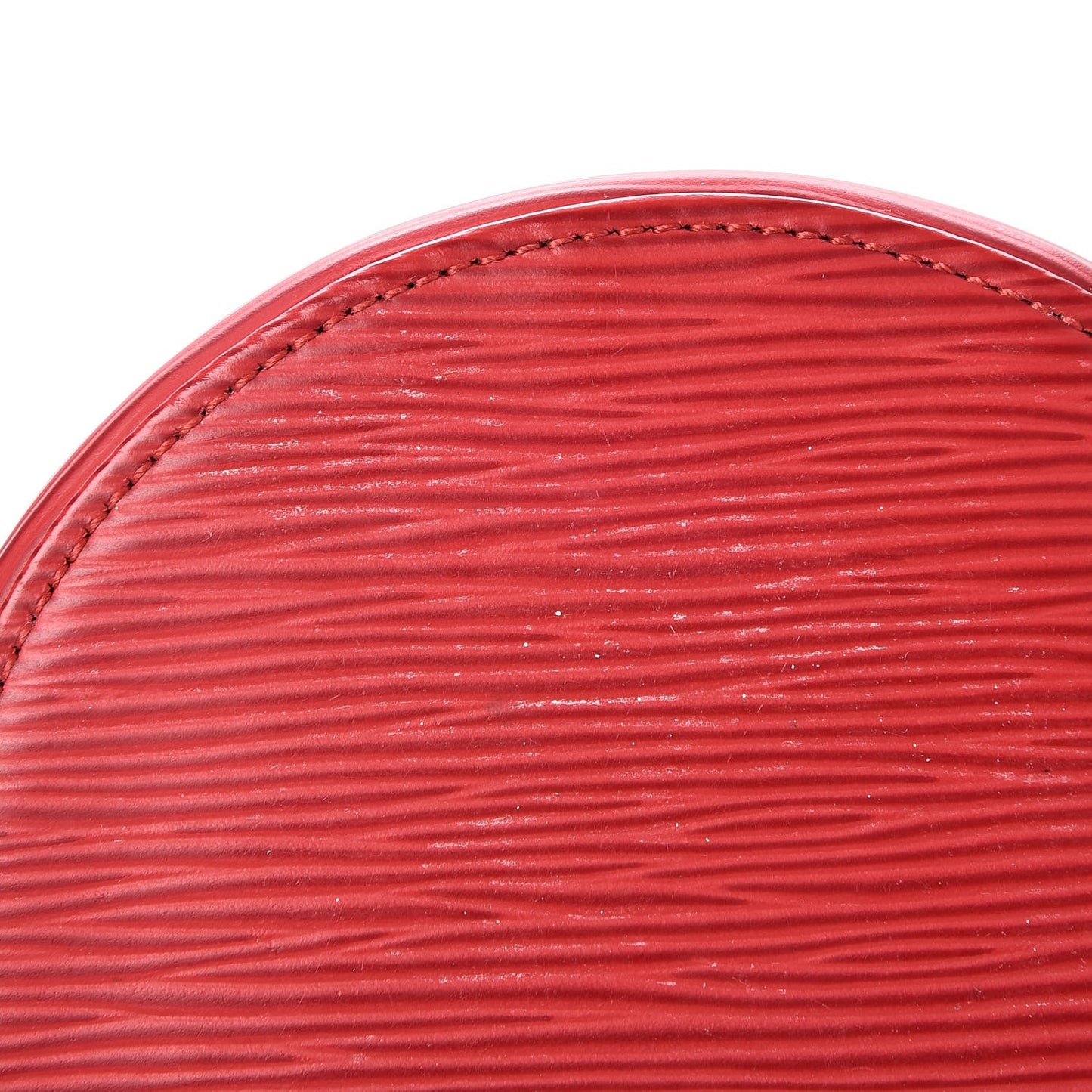 Epi Ecrin Bijoux 12cm Jewelry Box Case Rouge