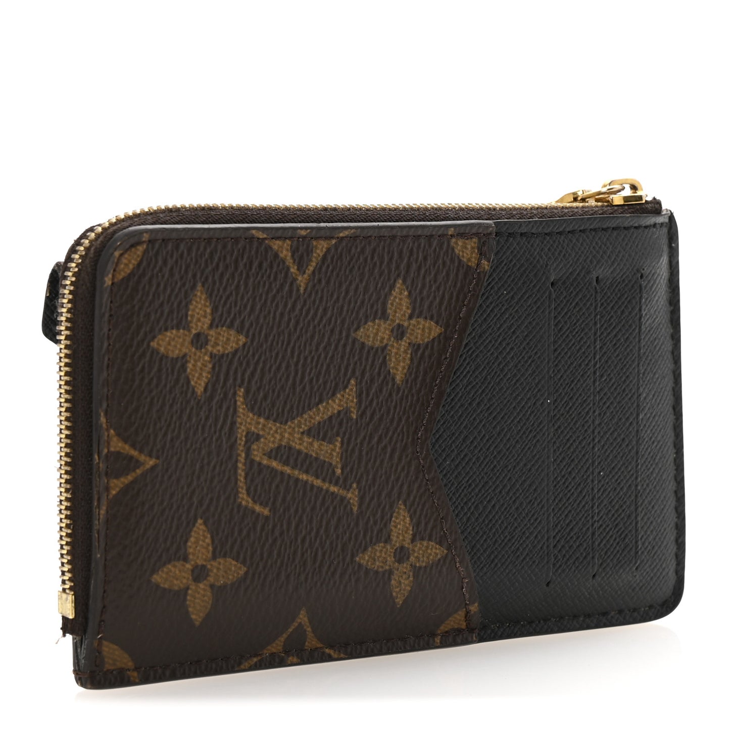 Monogram Recto Verso Card Holder Black