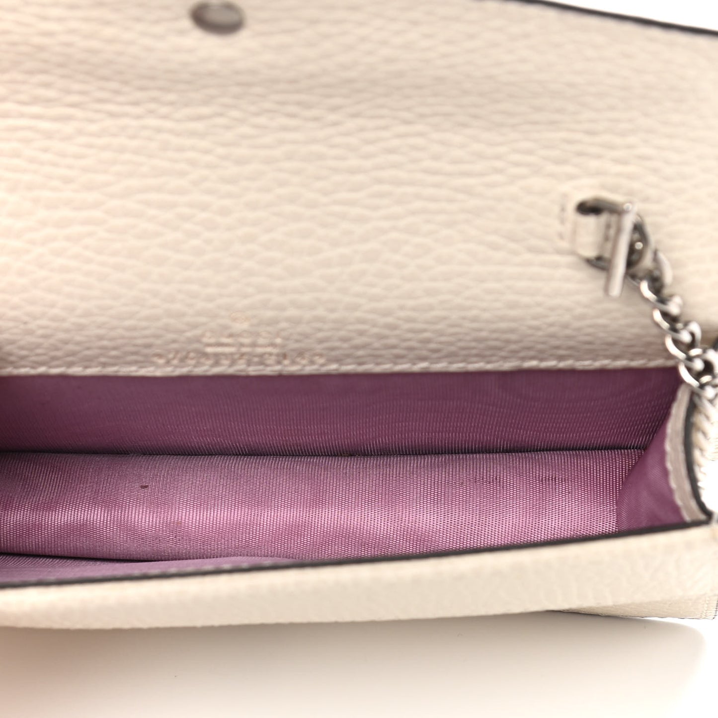 Dollar Calfskin Crystal Super Mini Dionysus Shoulder Bag Mystic White Black Diamond
