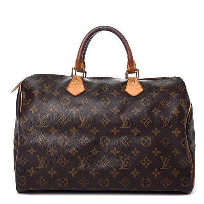 Louis Vuitton Monogram Speedy 35 1 of 12