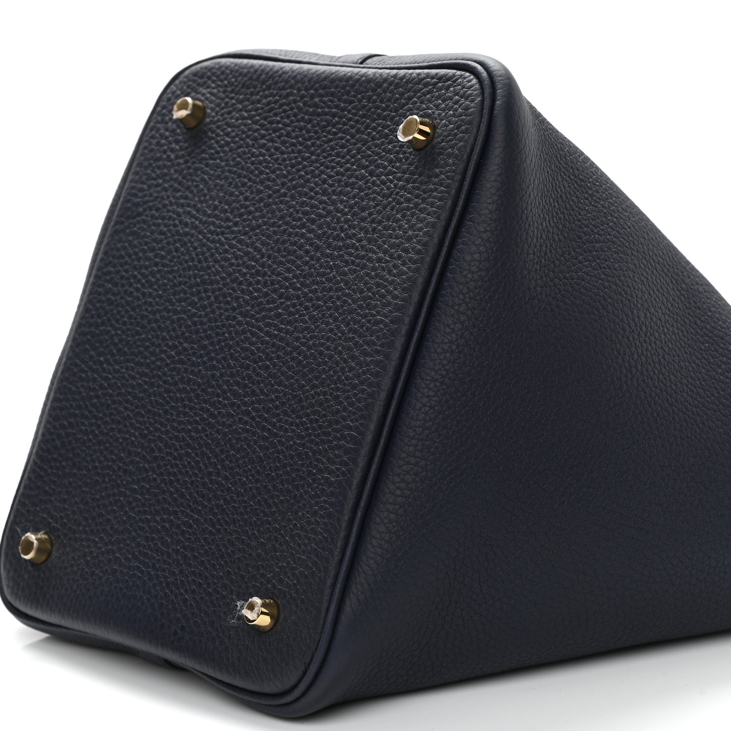 Hermes Taurillon Clemence Picotin Lock 22 MM Bleu Nuit 10 of 11