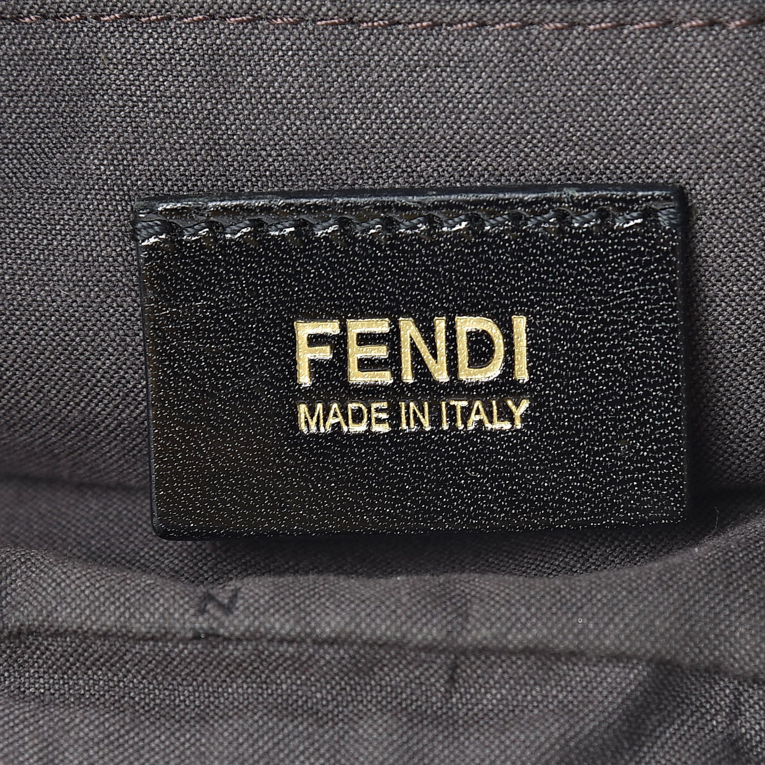 Fendi Zucca Star Chef Hobo Black 6 of 11