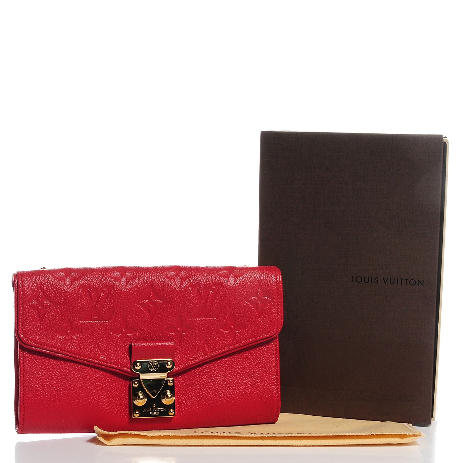 Louis Vuitton Empreinte Saint Germain Pochette Cherry 5 of 8