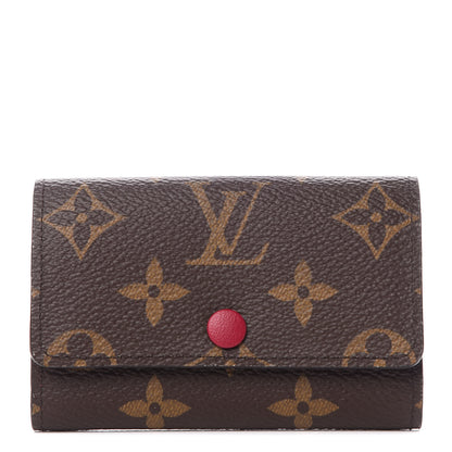 Louis Vuitton Monogram 6 Key Multicles Holder Fuchsia 1 of 8