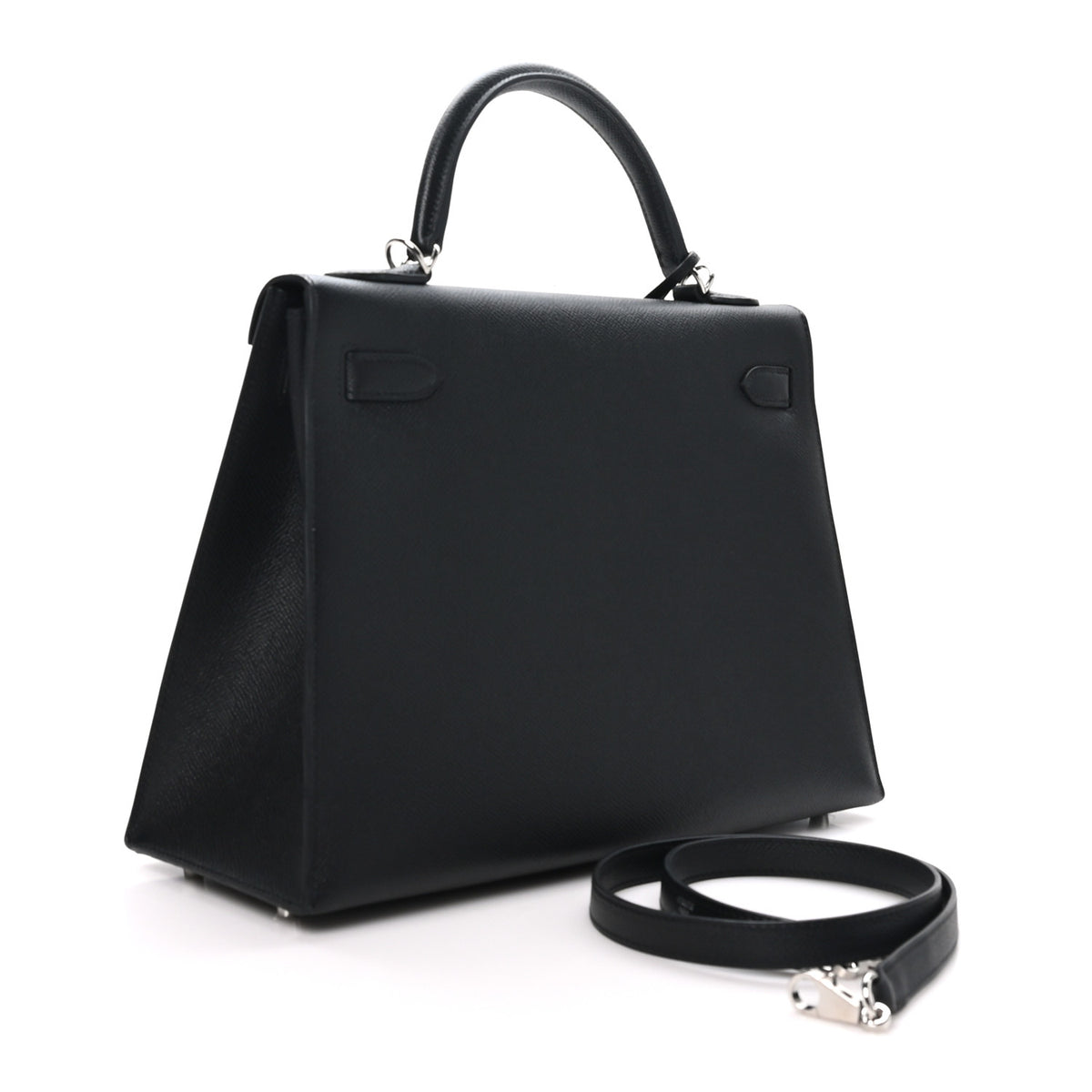 Hermes Epsom Kelly Sellier 32 Black 3 of 10