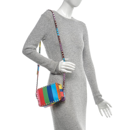 Valentino Garavani Vitello 1973 Rockstud Camera Crossbody Bag Multicolor 2 of 6
