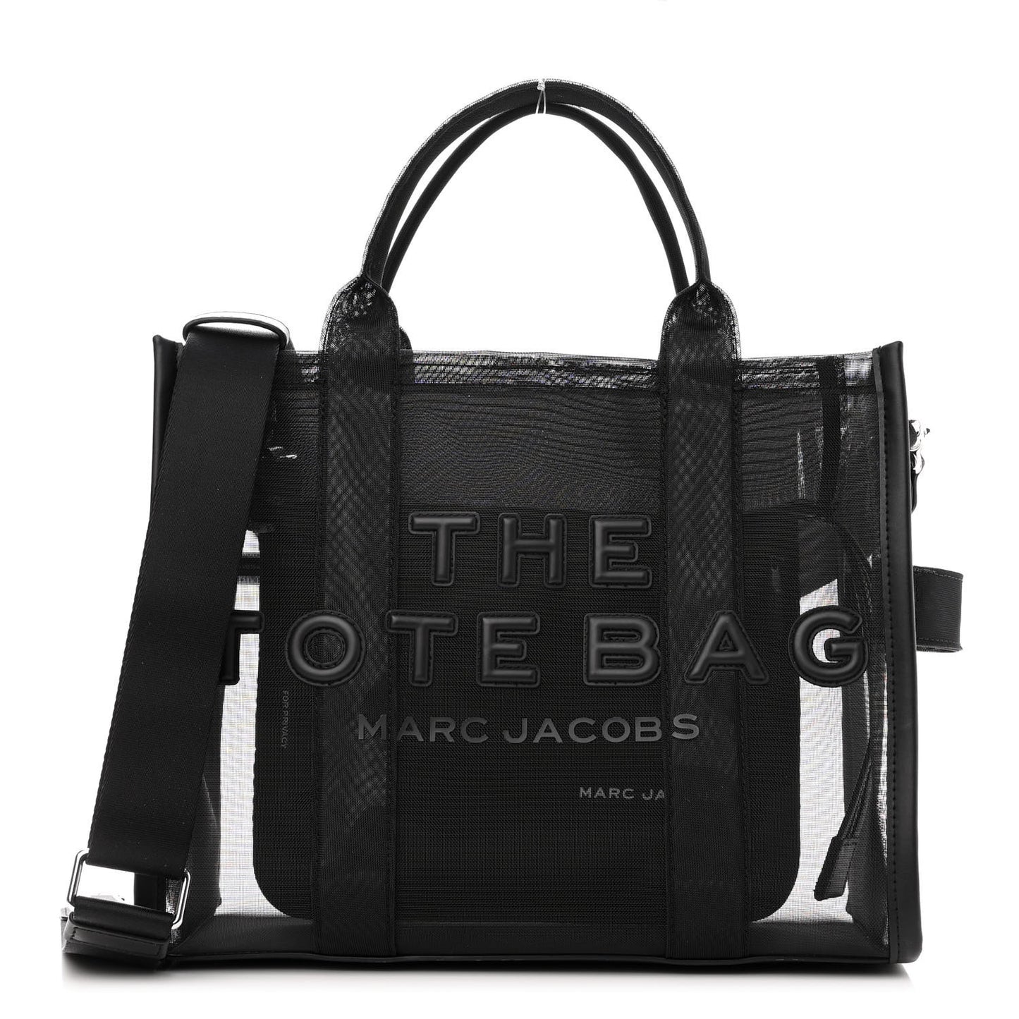 Nylon The Mesh Medium Tote Bag Blackout