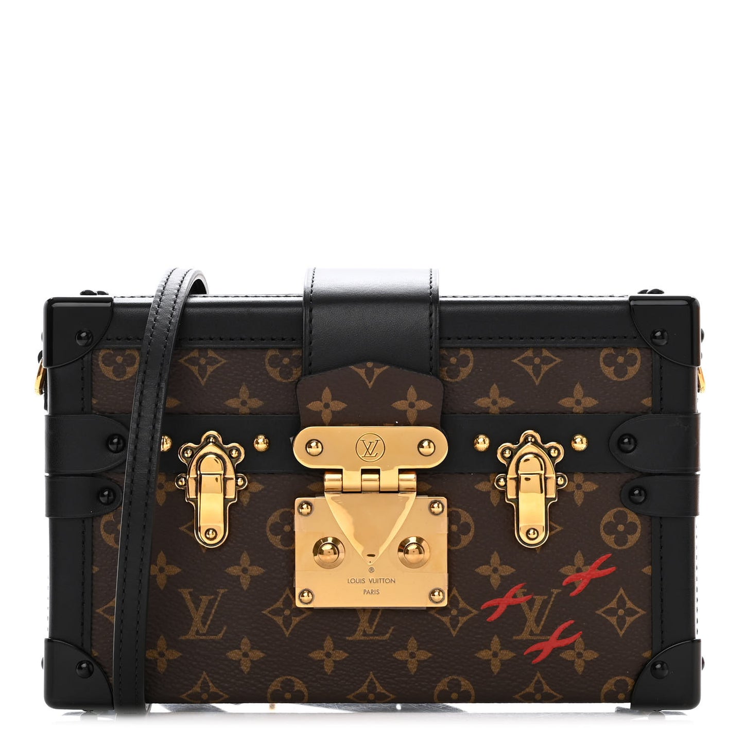 Monogram Petite Malle Black