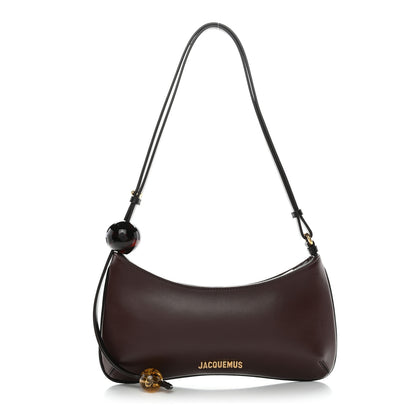 Jacquemus Smooth Calfskin Le Bisou Perle Medium Brown 1 of 9