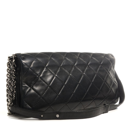 Chanel Lambskin Quilted Soft Boy Flap Black 3 of 9