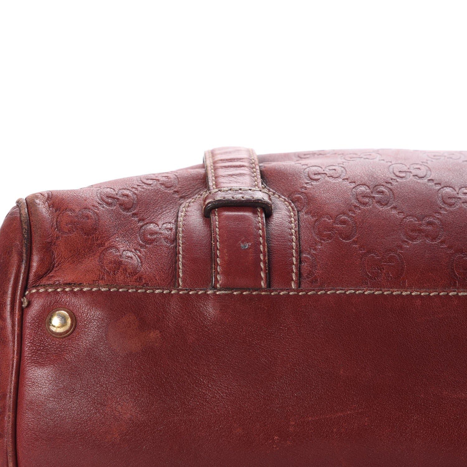 Gucci Guccissima 85th Anniversary Boston Rusty Red 17 of 23