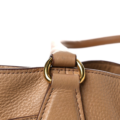 Prada Vitello Daino Tote Caramel 16 of 19
