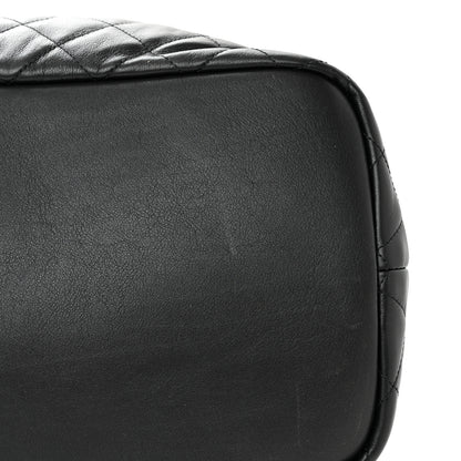 Saint Laurent Calfskin Quilted ES Giant Travel Bag Black 11 of 15