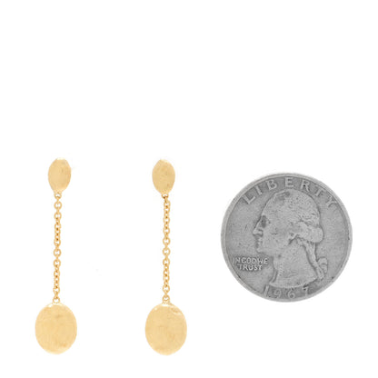 Marco Bicego 18K Yellow Gold Siviglia Single Strand Drop Earrings 2 of 4