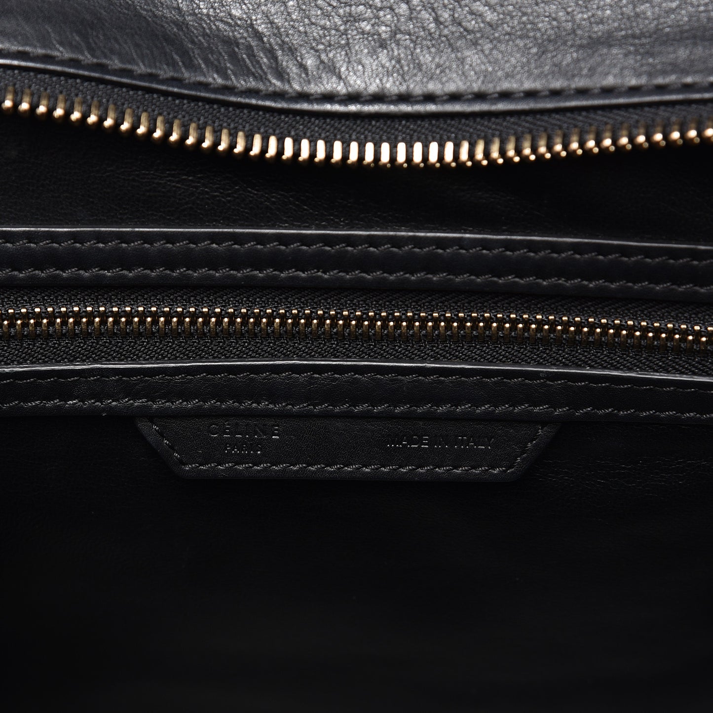 Smooth Calfskin Mini Luggage Black