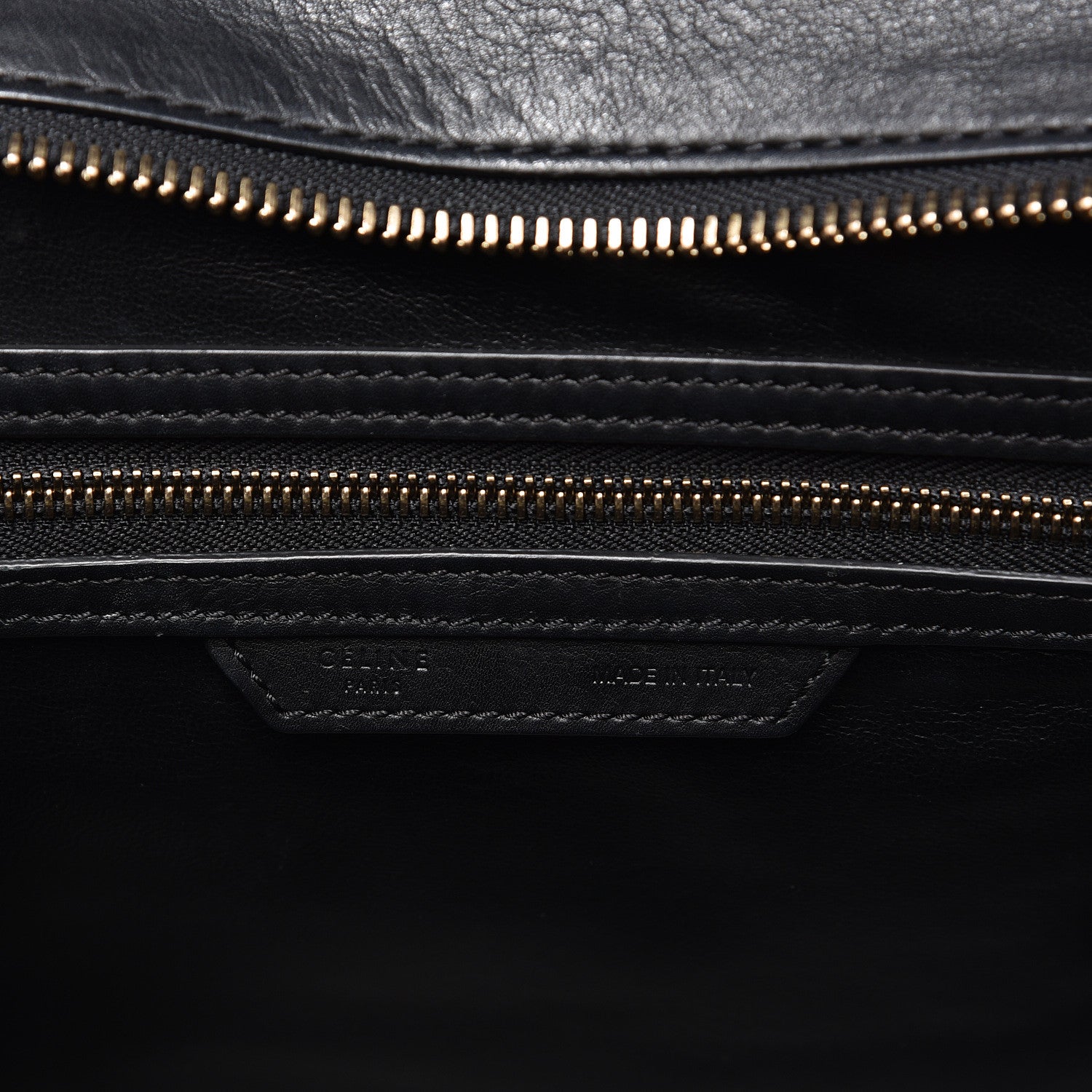 Celine Smooth Calfskin Mini Luggage Black 6 of 17